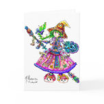 Cute Anime Witch Kawaii Halloween Magic Spell cards