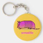 Cute Armadillo Keychain