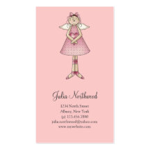 Cute as a Bug · Angel Business Card Template