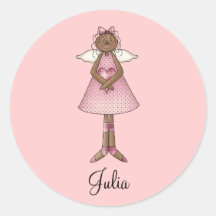 Cute as a Bug · Ethnic Angel Sticker