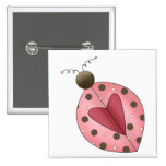 Cute as a Bug · Pink & Brown Ladybug