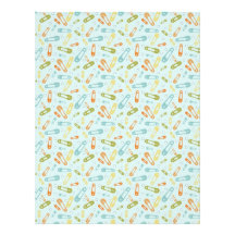 Cute as a Button Scrapbook Paper Custom Letterhead
