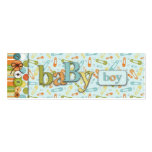 Cute as a Button Skinny Gift Tag Business Card Template