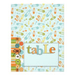 Cute as a Button Table Card SM