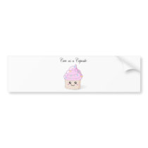 Cute as a Cupcake Bumper Stickers