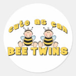 Cute As Can BEE Twins Stickers