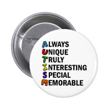Cute Autism Pin