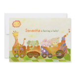 Cute Baby Animals: Baby Shower Invitation