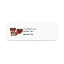 Cute Baby Boy & Horse Pony Custom Western Return Address Labels