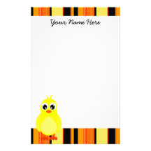 Cute Baby Chick Stationery