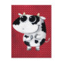 Cute Baby Cow Postcard
