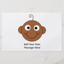 Cute Baby. Custom Text. Full Color Flyer