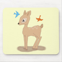 Cute Baby Deer Mouse Mat