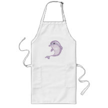 cute baby dolphin apron