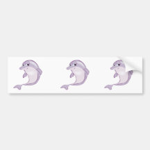 cute baby dolphin bumper stickers