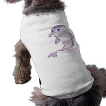 cute baby dolphin pet tshirt