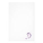 cute baby dolphin stationery