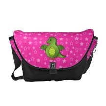 Cute baby dragon courier bags