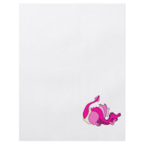 Cute Baby Dragon in Diaper Custom Flyer