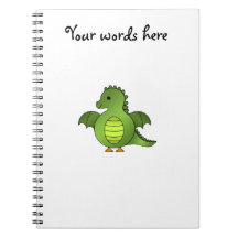 Cute baby dragon note book