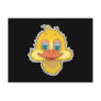 cute baby duck face postcards