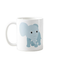Cute Baby Elephant Coffee Mugs