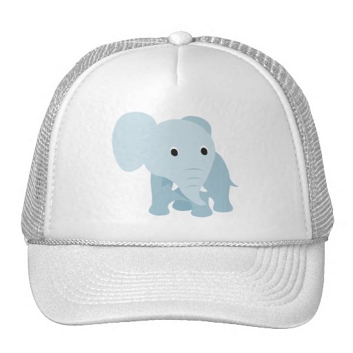 Cute Baby Elephant Trucker Hats