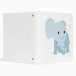 Cute Baby Elephant Vinyl Binders