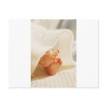 Cute Baby Feet Little Baby Feet Wrapped Blanket Post Cards
