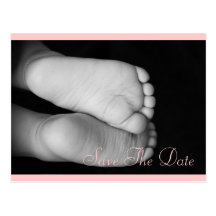 Cute Baby Feet Postcards
