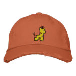 Cute Baby Giraffe Hat embroidered hats