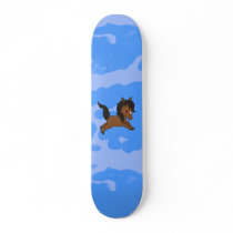 Cute baby Horse Custom Skate Board