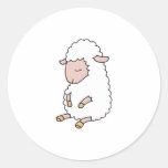 cute baby lamb sticker