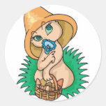 cute baby musroom troll nymph stickers