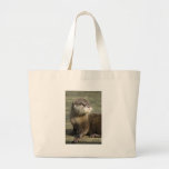 Cute Baby Otter Tote Bag