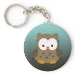 Cute Baby Owl Personalized keychains