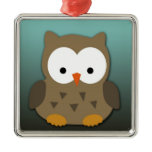 Cute Baby Owl Personalized ornaments