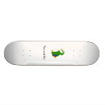 Cute baby parrot skate boards
