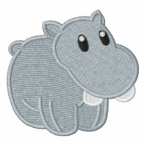 Cute Baby Pink Hippo