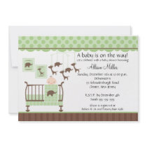 Cute Baby room Neutral Baby Shower Invitation