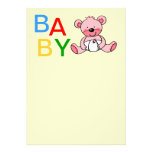 Cute baby shower (baby girl) invitations