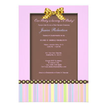 Cute Baby Shower Invitation