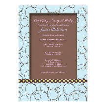 Cute Baby Shower Invitation