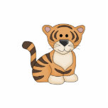 Cute Baby Tiger Photo Cut Outs