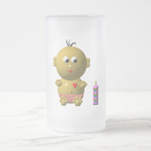 Cute baby with heart! coffee mug