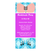 Cute Bachelorette Party Custom Announcements