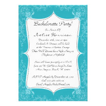Cute Bachelorette Party Custom Invite