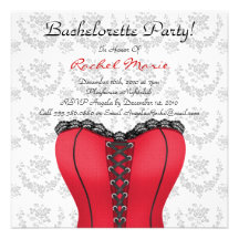 CUTE Bachelorette Party Designer Invites