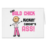 Cute Bald Chick Kicking Breast Cancer's Ass