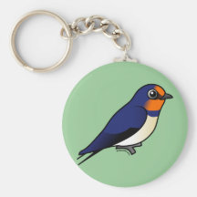 Cute Barn Swallow Key Chain